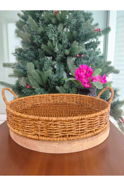 Madame Coco Mai Naturel Large Tray - 30 cm