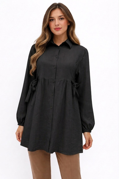 vatanseverbutik Women's Lace-Up Tunic