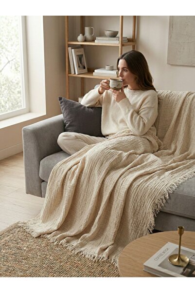 Mujo Home Collection Κάλυμμα καναπέ διπλής όψης 100% οργανικό βαμβάκι/κάνναβη...