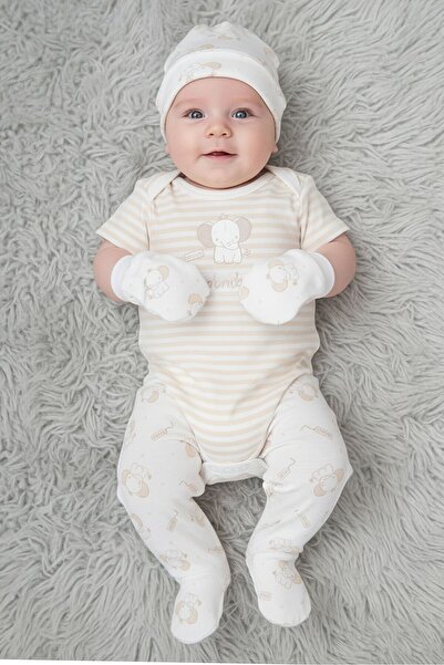 Rock A Bye Baby Boutique Toddlers Boy 6 Pieces Graphic Print Hanging Gift Set...