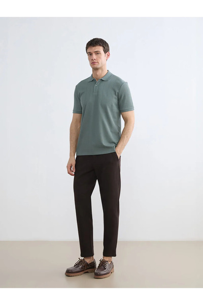 LC Waikiki Green Polo Neck Men's T-Shirt