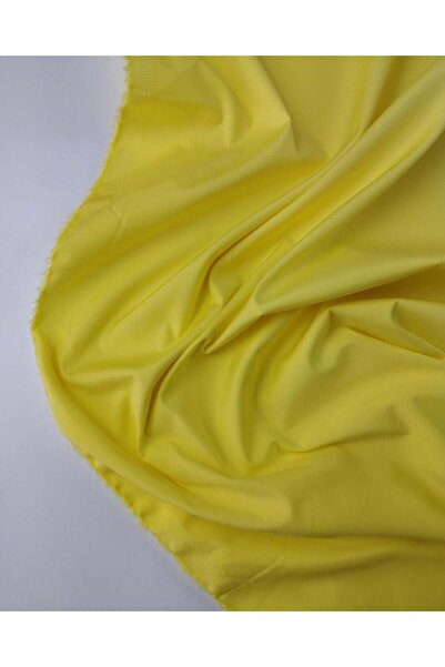 Kumaş Parça Yellow Colored Poplin Fabric 150X200Cm