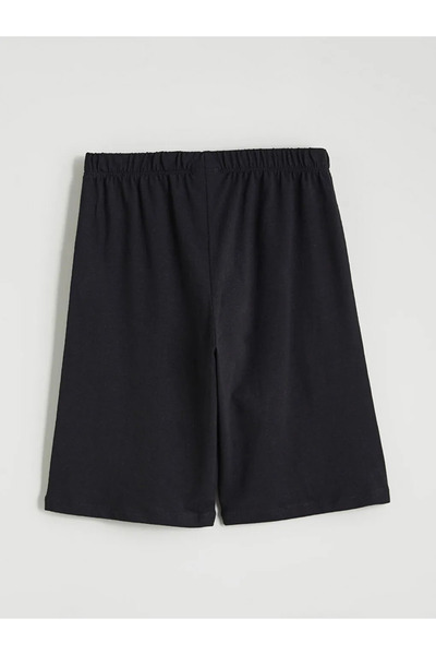 LC Waikiki Pantaloni scurți de pijama pentru băieți, gri, cu talie elastică, ...