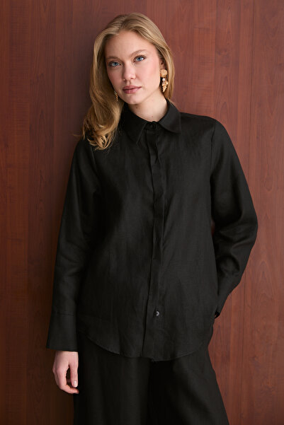Melike Tatar Linen Shirt 32-2765