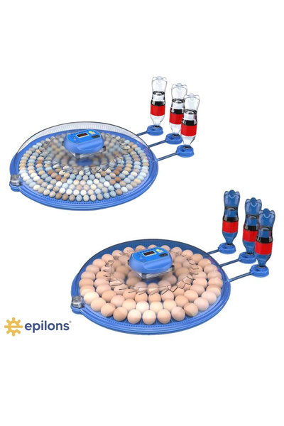 Universal 80 Tavuk 240 Kuş Yumurta Kapasiteli Çift Viyollü Kuluçka Makinesi -...