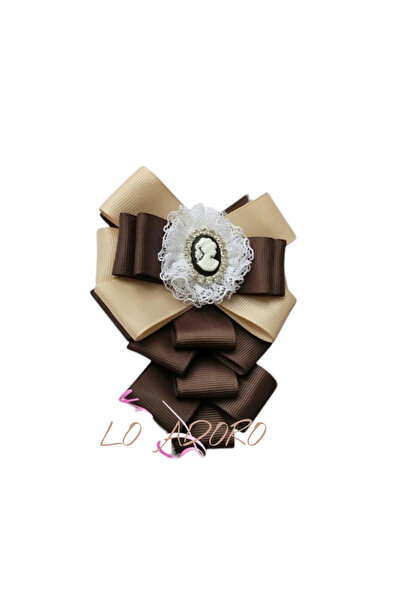 LO ADORO Βικτοριανή βίντατζ καρφίτσα με λεπτομέρεια μέλισσας, γυναικεία γραβά...