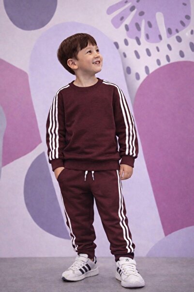 ESKİŞEHİR YUMURCAK Children's Black Color Seasonal Tracksuit Set