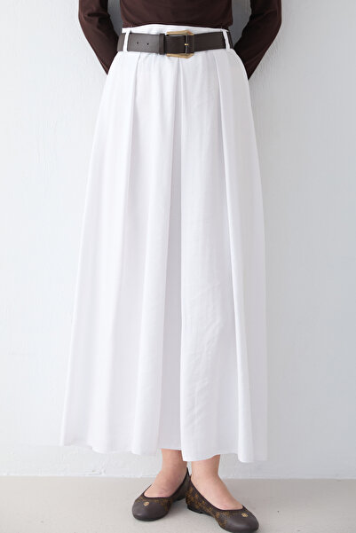 Melike Tatar Belted Skirt 32-2775