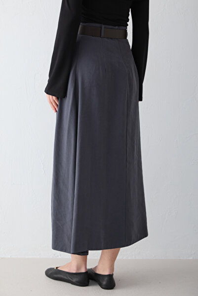 Melike Tatar Belted Skirt 32-2775