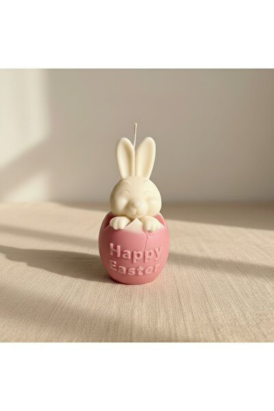 Claren Candles Happy Easter handmade scented candle, natural soy wax, Easter ...