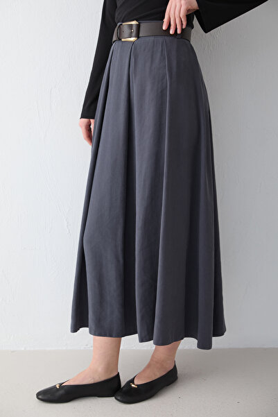 Melike Tatar Belted Skirt 32-2775