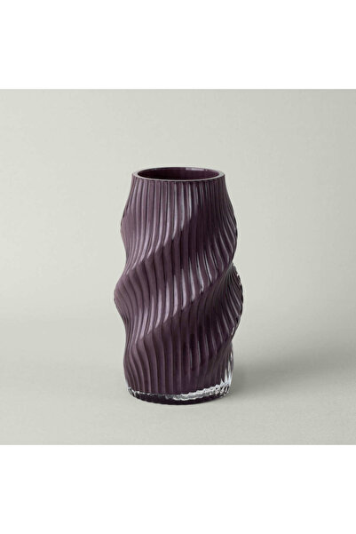 Linens Lenzy 17x17x29 cm Vazo Mürdüm