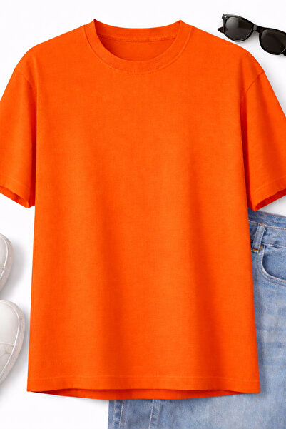 ArtYus Basic Unisex Cotton T-Shirt – Plain Design Comfortable Fit Casual T-Shirt