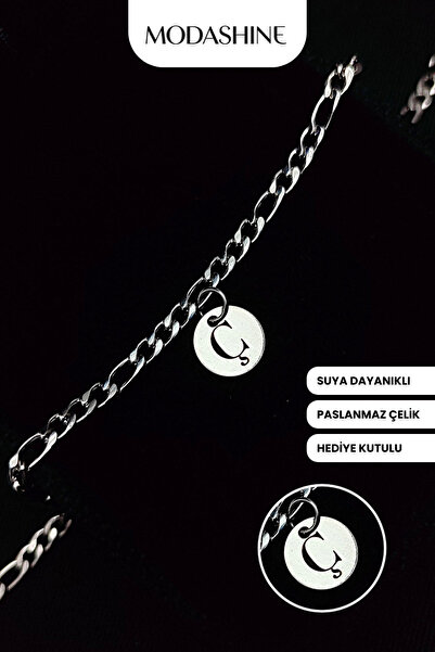 ModaShineShop Letter C Bracelet – Stainless Steel Bracelet, Gift for Lover, S...