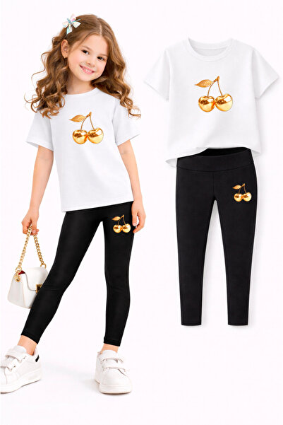 genosha Σετ κολάν και μπλουζάκι για κορίτσια/ Συνδυασμός μητέρας-κόρης