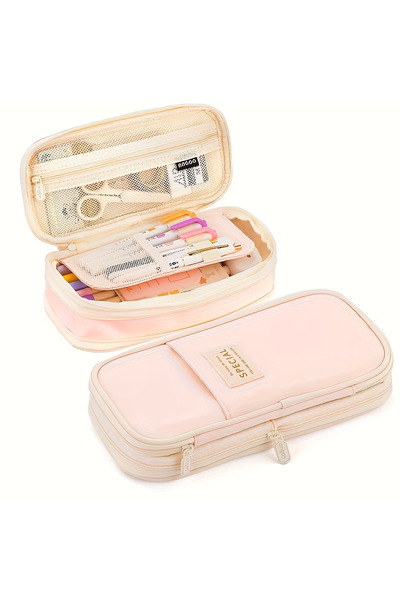 CEDAN special Geniş Büyük Kapasiteli Çok Bölmeli Gözlü Fonksiyonlu Kalemlik K...