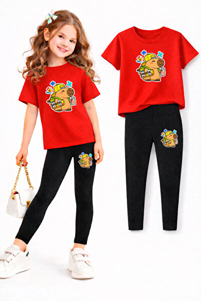 genosha Σετ κολάν και μπλουζάκι για κορίτσια/ Συνδυασμός μητέρας-κόρης