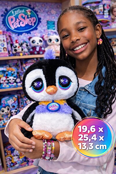TOYFEST Littlest Pet Shop Signature Plush Series 4 Penguin 25 cm Large Licens...