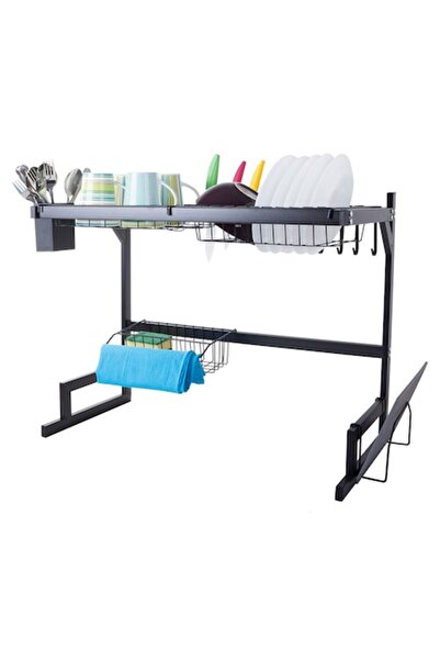 Trendily Dish Drainer Above Sink, Organizer Support for Dishes, Kitchen Drain...