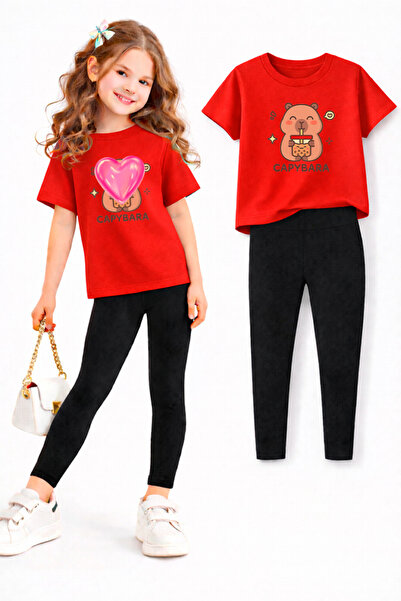 genosha Σετ κολάν και μπλουζάκι για κορίτσια/ Συνδυασμός μητέρας-κόρης