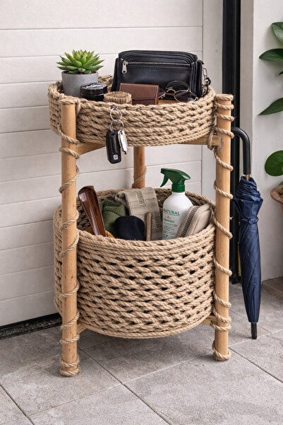 Bohem studio Yan Sehpa / Çok Amaçlı 2 Katlı Organizer