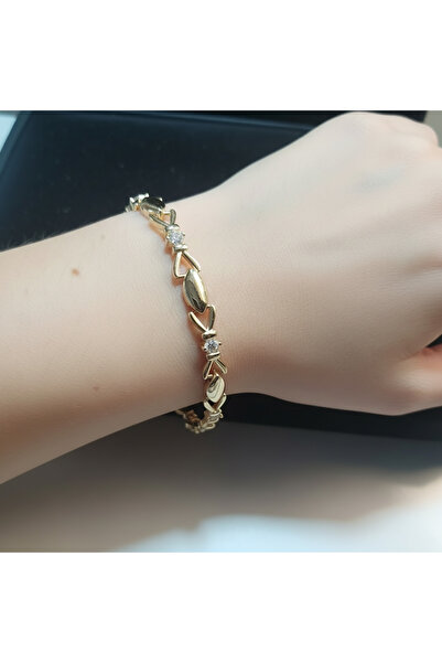 LIPSA ENTERPRISE Elegant bracelet with marcasite