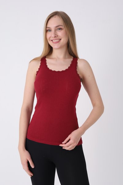 Altınay Women's 5-Pack Breathable Jacquard Undershirts 100% Cotton, Ne6172A5