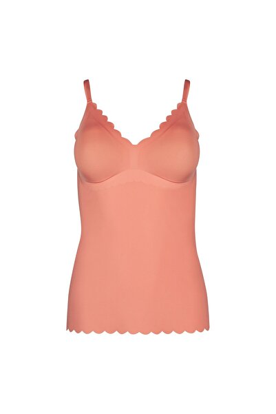 Skiny Damen Spaghetti-Shirt - Sensation, Top, V-Ausschnitt, Pads, Mikrofaser