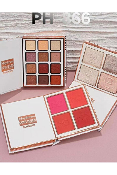 MAYDREAM The maydream makeup set consists of several pieces with a modern and...
