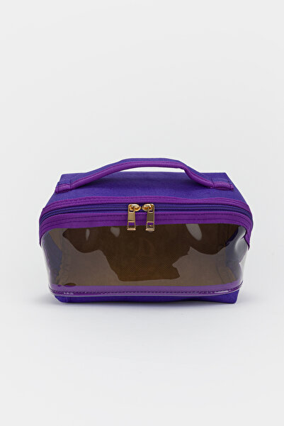 Lui Baby Large Size Transparent Window Makeup Bag Cosmetic Organizer Travel Bag