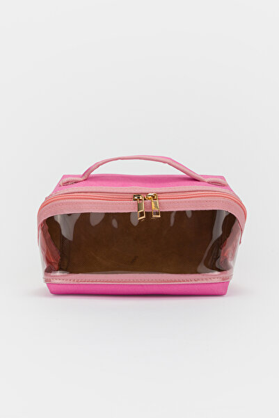 Lui Baby Large Size Transparent Window Makeup Bag Cosmetic Organizer Travel Bag