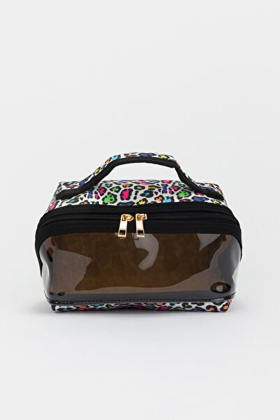 Lui Baby Large Size Transparent Window Makeup Bag Cosmetic Organizer Travel Bag