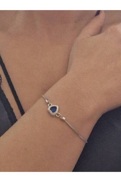 EDWOL Zircon Stone Blue Stone Women's Bracelet