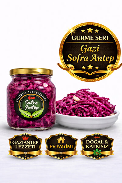gazisofraantep Kırmızı, Mor Lahana Turşusu 425 CC Kavanoz/Gurme, Kütür Lezzet