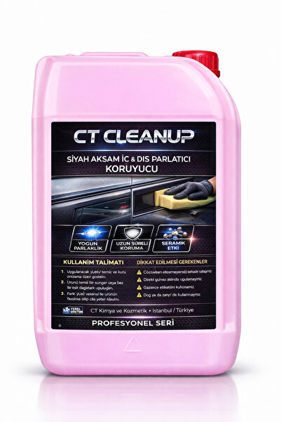 Oto Seramik Etkili İç & Dış Plastik Parlatıcı 4LT