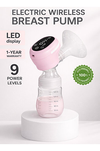 hibobi Portable Intelligent Beast Pump Integrated Electric Breast Pump with 3...