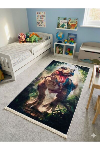Panda Digital print carpet, carpet for children's room, carpet for living room.