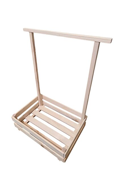 Saule Ahşap Kasa, Ahşap Bebek Kırk Sepeti, Bebek Hediyelik Sepeti , Askılı Se...