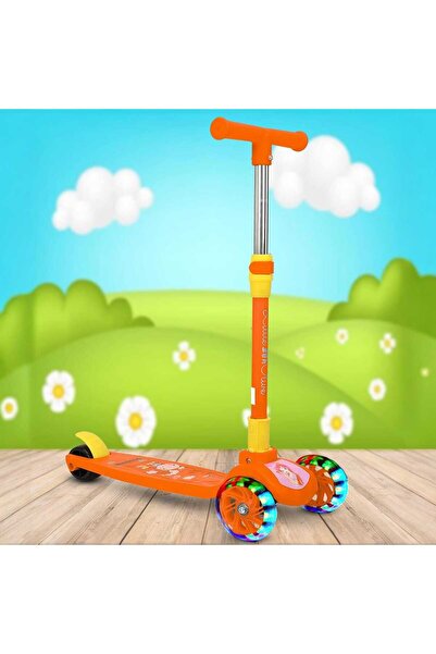 OEM Kids Scooter with LED Lights and Adjustable Handlebar