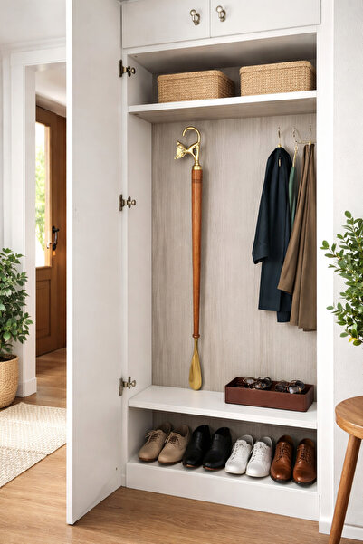 Kadim Vizyon Pirinç Kedi Tasarımı Kerata Çekecek 73cm