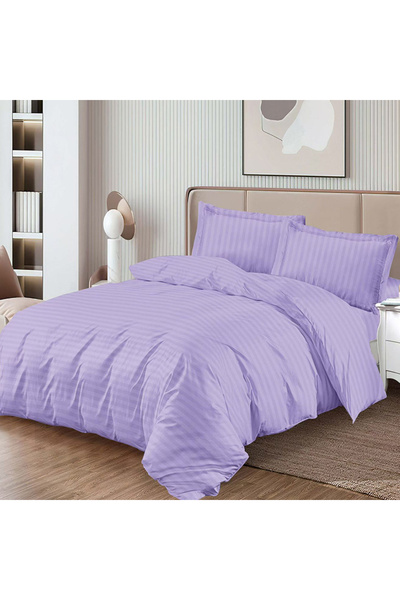 Pucioasa Damask bed linen with elastic for double bed Pucioasa, CVA 4 pieces,...