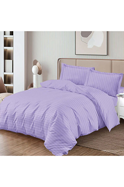 Pucioasa Damask bed linen with elastic for double bed Pucioasa, CVA 4 pieces,...