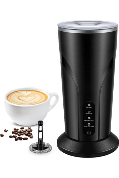 ALQUALITY 4-in-1 Electric Milk Frother and Warmer ALQUALITY® Milky Froth, 500...