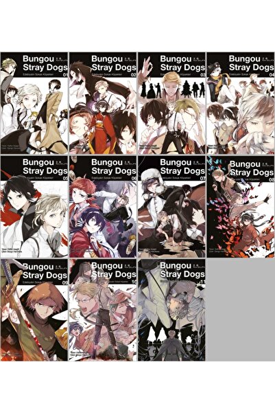 Gerekli Şeyler Yayıncılık Bungou Stray Dogs Türkçe Manga Seti