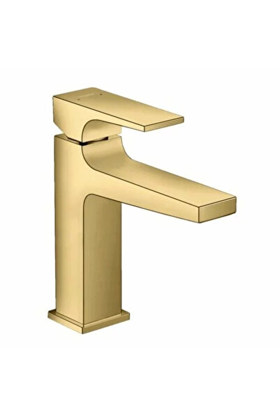 Hansgrohe Baterie lavoar Metropol 110 cu ventil Push-Open auriu lucios