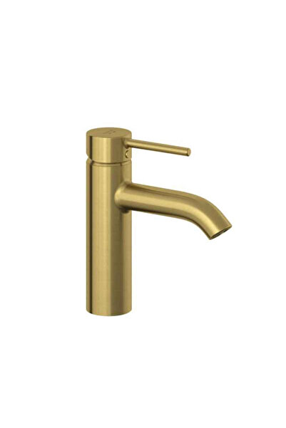 Kludi Baterie lavoar, Kludi, Bozz 100,cu ventil push-open, auriu periat