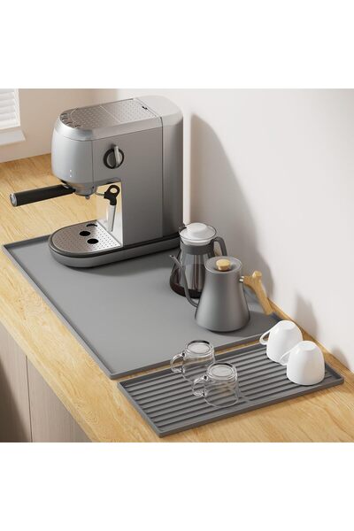 Snooe Coffee mat, coffee pot mat, coffee machine mat, Easy to clean non-slip ...