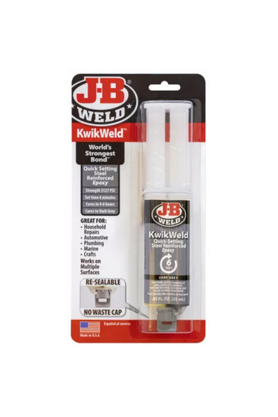 JB Weld J-B WELD KWIKWELD™ SYRINGE – 25 ML Σκούρο Γκρι
