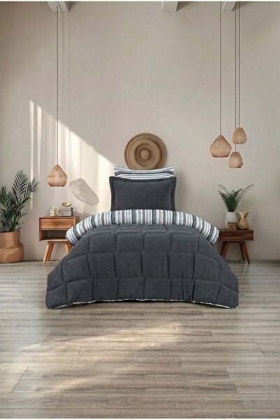 Rivosa Cloudia Sherpa Πάπλωμα Άνεσης για Ύπνο, Σετ Ύπνου 3 τεμαχίων για Μονό ...