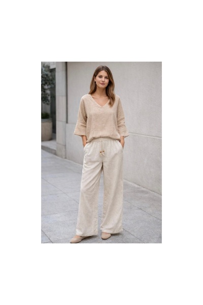 Türkiş Otantik Linen Hiking Pants